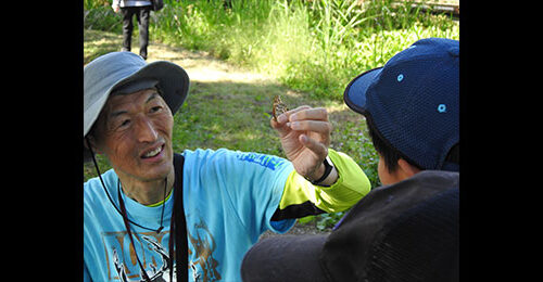 昆虫はかせと秋の昆虫観察会