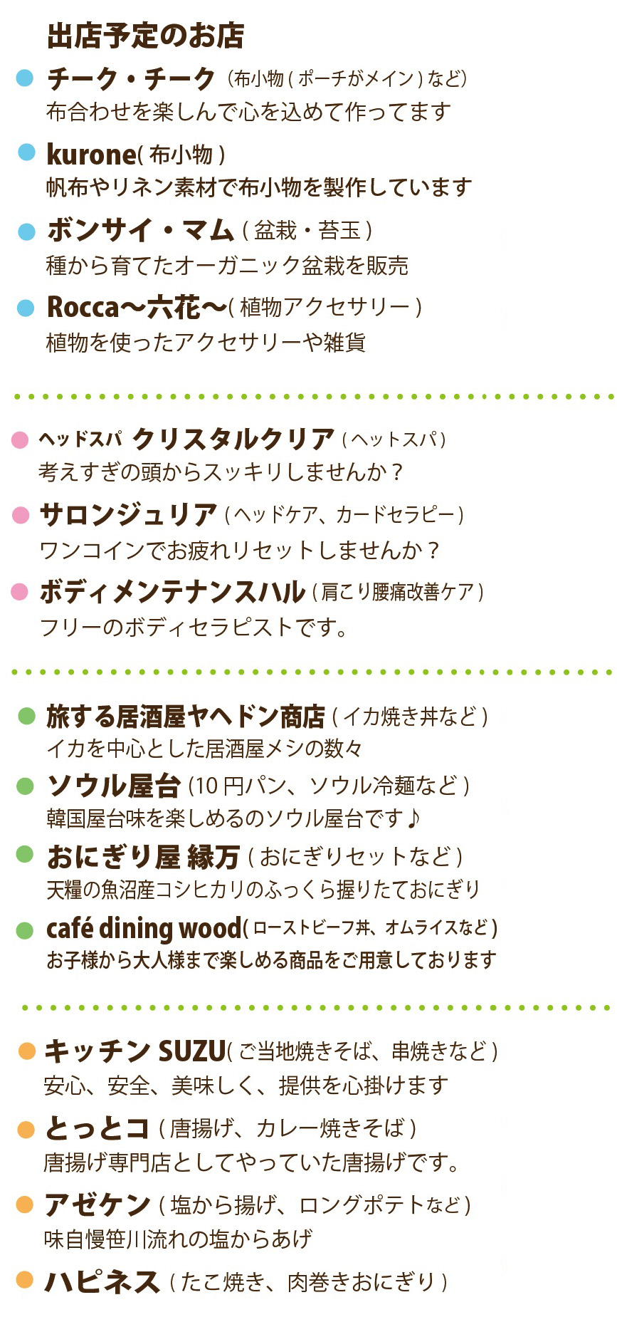 20260712福島潟マルシェ出店（１）